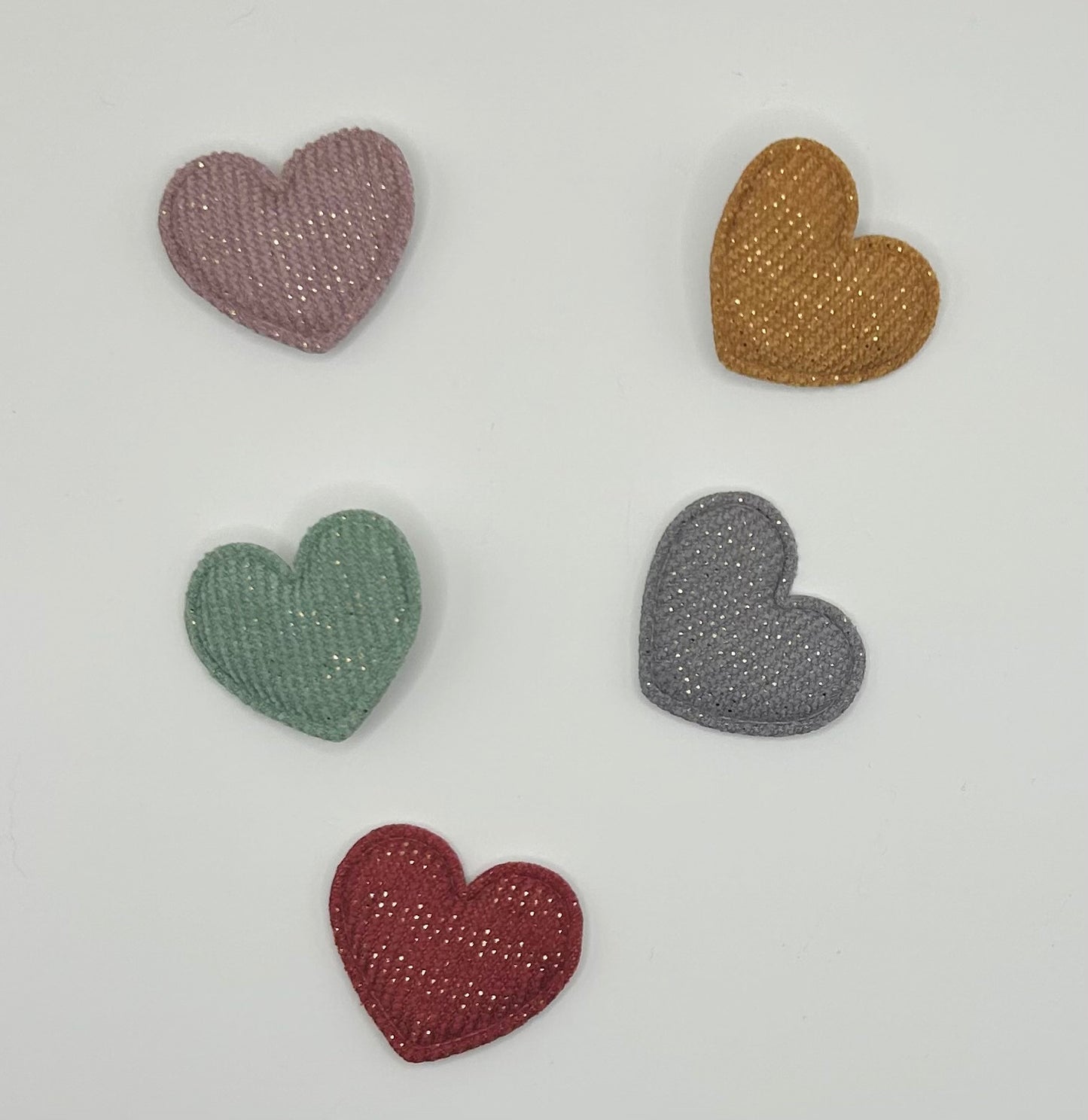Heart-shaped clips
